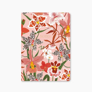 Orchids Soft Cover Notebook
