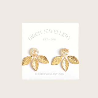 Gold Flake Ear Jackets