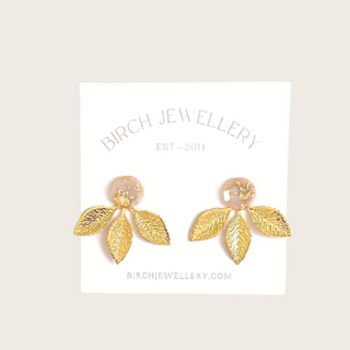 Gold Flake Ear Jackets