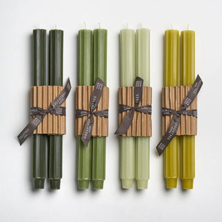 Beeswax Fluted Church Tapers