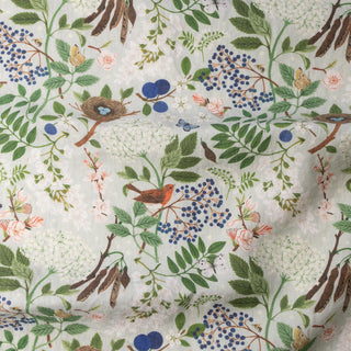 Flowering Trees Linen Tea Towel
