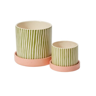 Melancia Pot + Saucer