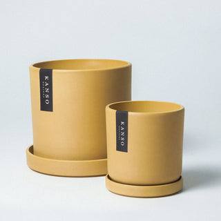 Kanso Designs Planter Pot + Saucer