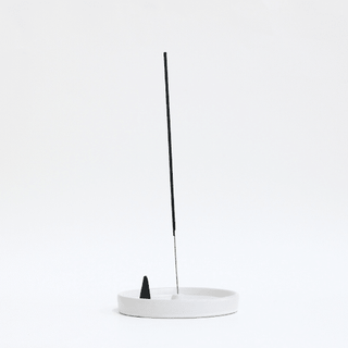 Round Ceramic Incense Holder