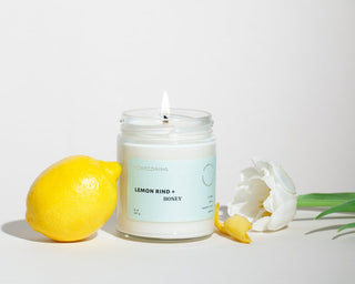 Lemon Rind + Honey Soy Candle