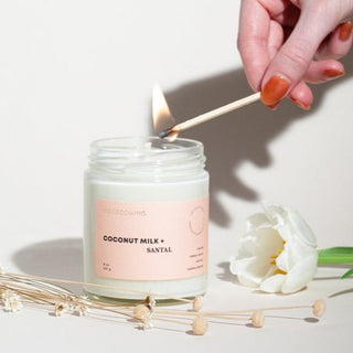 Coconut Milk + Santal Soy Candle