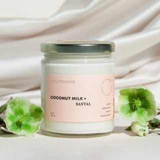 Coconut Milk + Santal Soy Candle