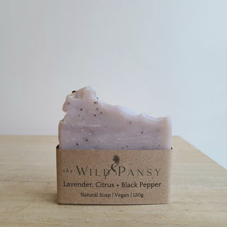 Lavender, Citrus & Black Pepper Soap