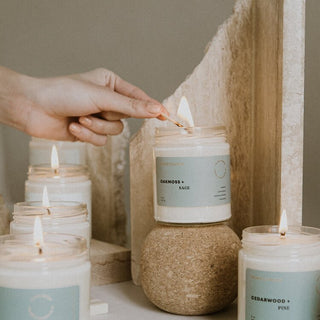 Oakmoss + Sage Soy Candle