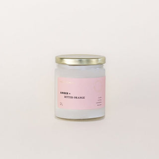 Amber + Bitter Orange Soy Candle