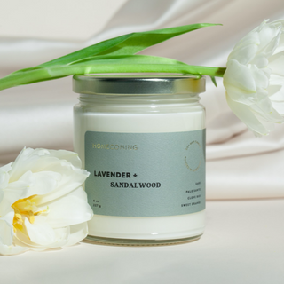 Lavender + Sandalwood Soy Candle