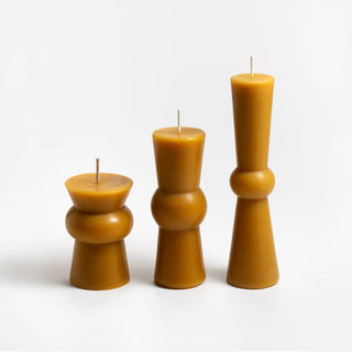 Beeswax Pillar Candle