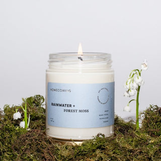 Rainwater + Forest Moss Soy Candle