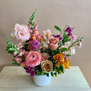 100% Local Flowers Vase Composition (June 9)