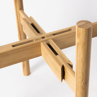 Adjustable Bamboo Wooden Plant Stand