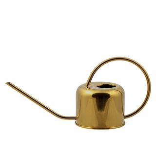 brass metal watering can