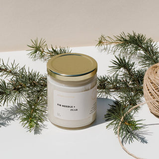 Fir Needle + Pear Soy Candle